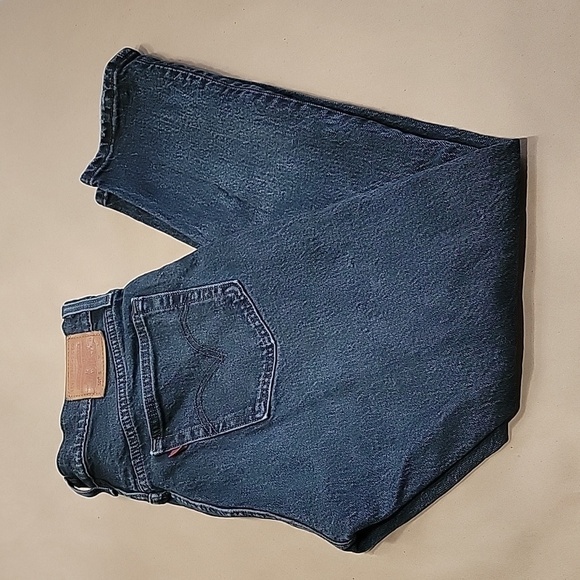 Levi's 501S Size 27x28 Skinny Wild Bunch Dark Wash Button Fly Distressed Jeans - Picture 1 of 15